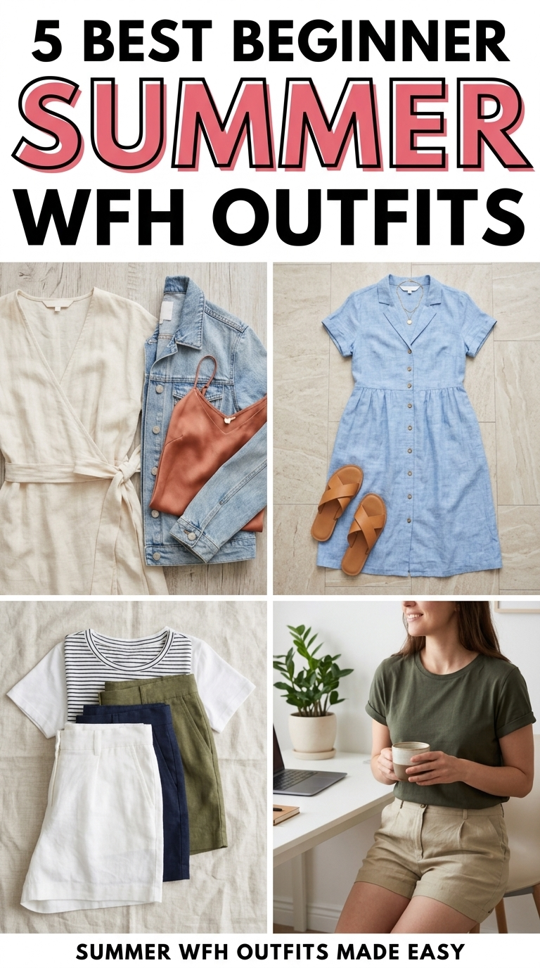 Breezy Summer WFH Outfits That Look Professional on Zoom (But Feel Like a Dream)