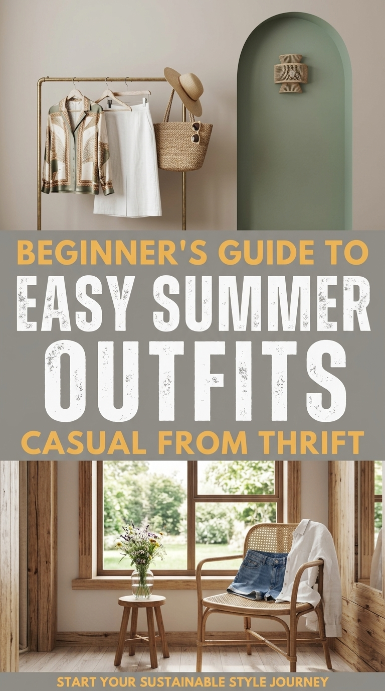 Thrifted Summer Magic: Casual Outfits You’ll Flip For (And the Planet Will Thank You)