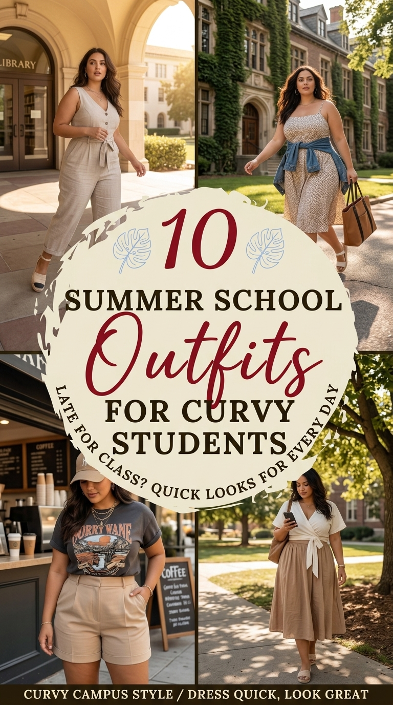 Athletic Curvy Summer School Outfits: The Ultimate Guide to Staying Cool and Confident