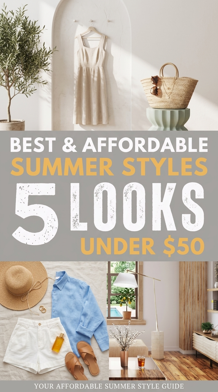 Cute Summer Outfits That Won't Break the Bank (Complete Looks Under $50!)