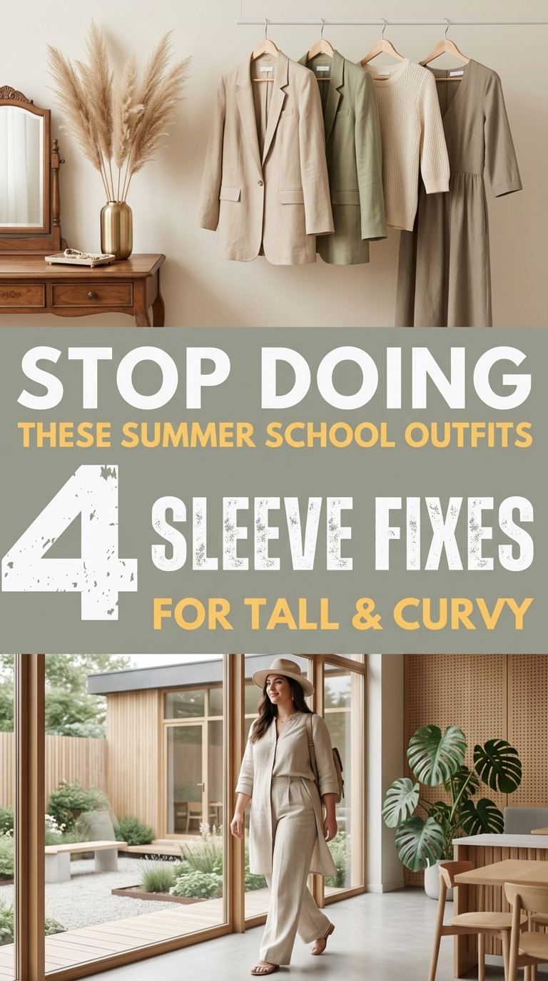 Tall & Curvy Summer School Style: Outfits That Fit Right