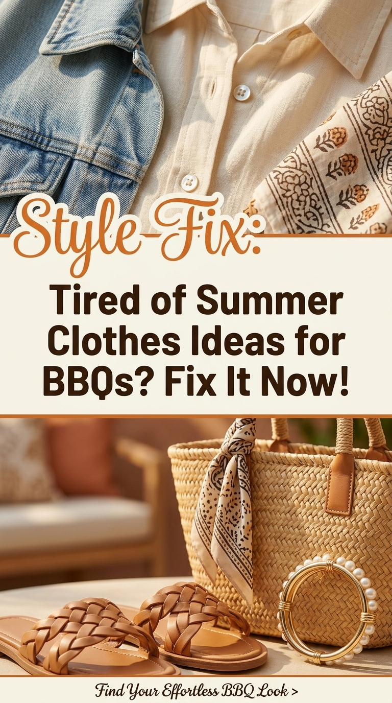 Polished & Playful: The Perfect Summer BBQ Outfits for Family Gatherings