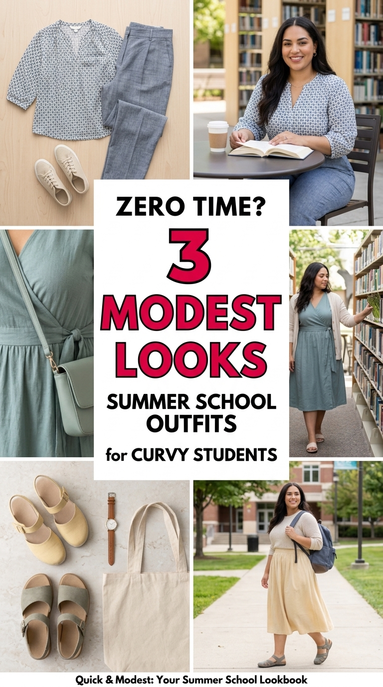 Breathable & Beautiful: Modest Summer School Outfits That Keep You Cool
