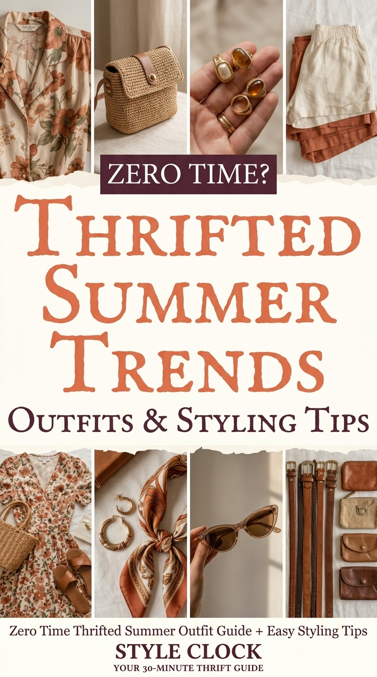 Sustainable Summer Style: Find Your Next Favorite Outfit at the Thrift Store